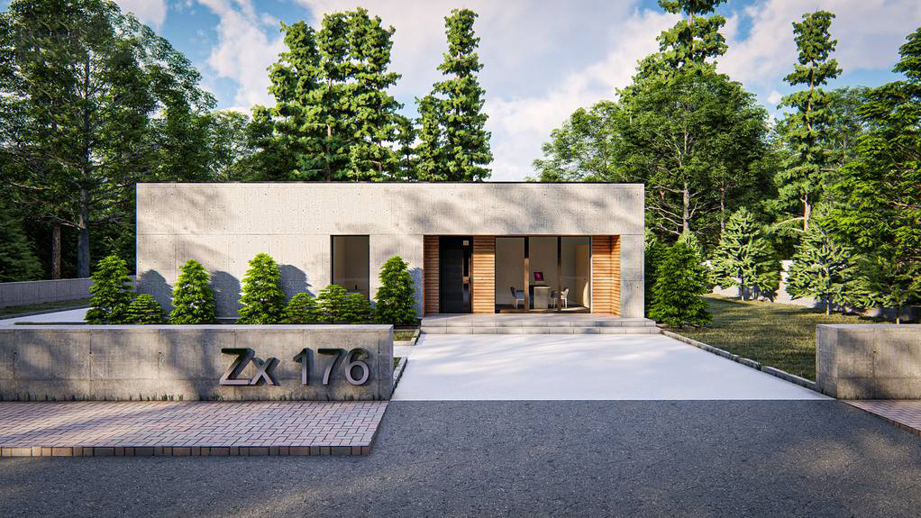 Проект дома Zx176 - 1