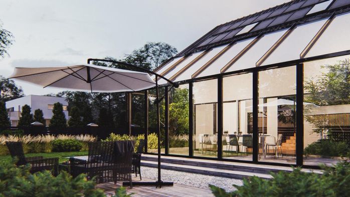 Проект дома U553 - 3 С мансардным этажом дома в Украине