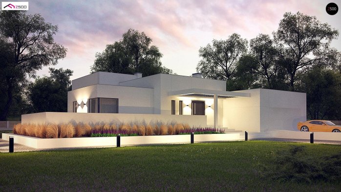 Проєкт будинку Ux140 - Двоповерхові дома в Україні