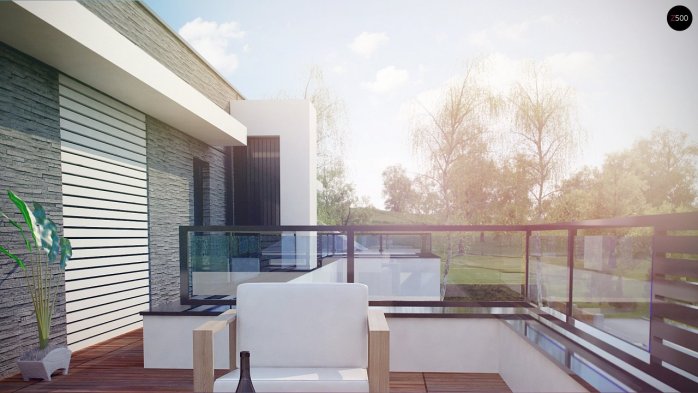 Проєкт будинку Ub16 - Двоповерхові дома в Україні