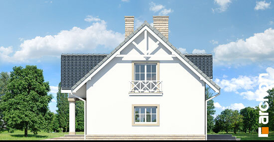 Проект дома Дом в сапфирах вер.2 - 4 С мансардным этажом дома в Украине