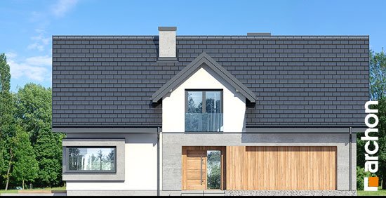 Проєкт будинку Будинок в ізопірумі 6 (Г2) - З мансардним поверхом дома в Україні