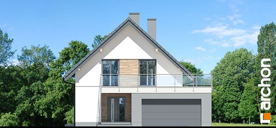 Проект дома Дом в купене 2 (Г2) - 3 С мансардным этажом дома в Украине