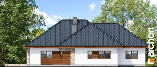 Проект дома Дом в ламбертах - 4 Одноэтажные дома в Украине
