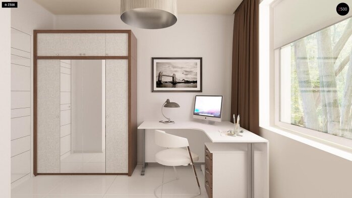 Проєкт будинку U136 - Одноповерхові дома в Україні