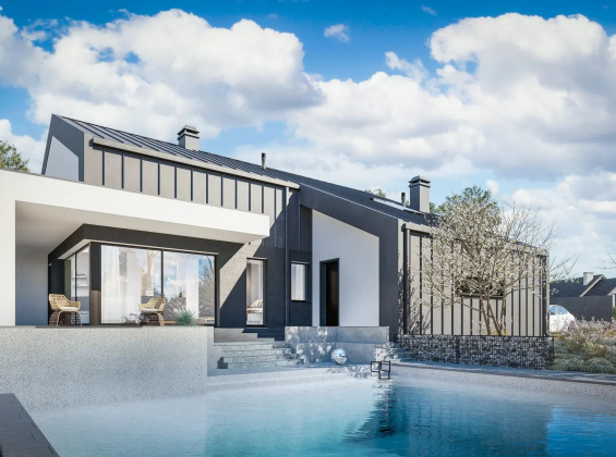 Проект дома U458 B sm