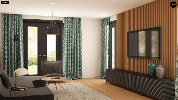 Проєкт будинку U209 - Одноповерхові дома в Україні