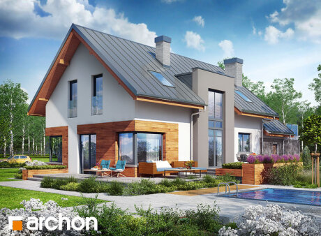 Проєкт будинку Будинок в молініях (Г2)