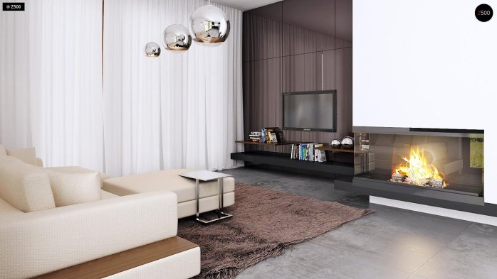 Проєкт будинку U252 - Одноповерхові дома в Україні