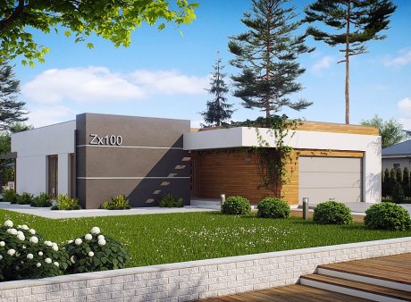 Проект дома Ux100