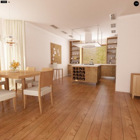 Проект дома u10 - 5 Одноэтажные дома в Украине