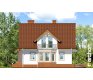 Проект дома Дом в тамарисках 2 вер.2 - 4 С мансардным этажом дома в Украине