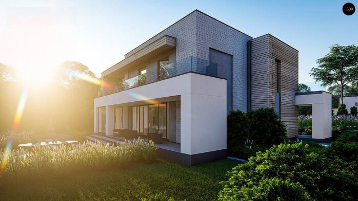 Проєкт будинку Ux31 - Двоповерхові дома в Україні