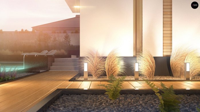 Проект дома Ux120 - 10 Двухэтажные дома в Украине