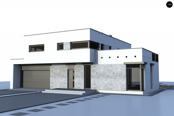 Проєкт будинку Ux46 GL2 - Двоповерхові дома в Україні