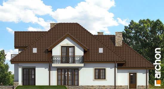 Проект дома Дом в каллах 3 вер.2 - 6 С мансардным этажом дома в Украине