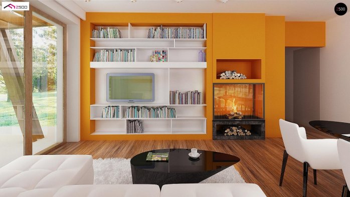 Проект дома U308 - 9 Одноэтажные дома в Украине