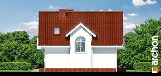 Проект дома Дом в кизиле вер.2 - 4 С мансардным этажом дома в Украине