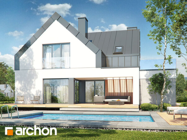 Проект дома Дом в бирючинах (Г2) - 2 С мансардным этажом дома в Украине