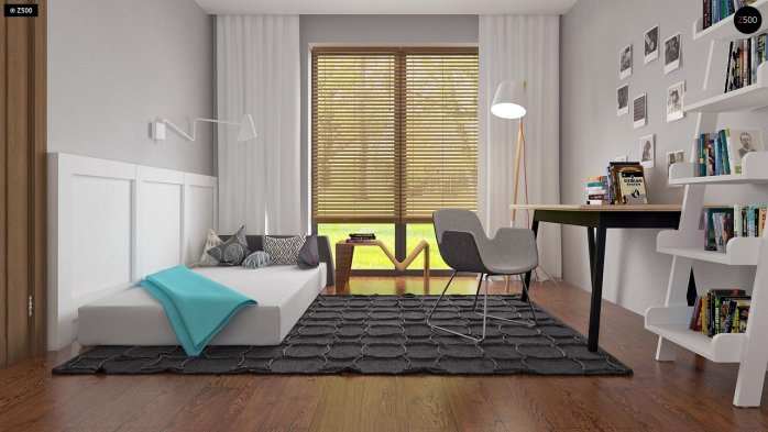 Проєкт будинку Ux106 - Одноповерхові дома в Україні