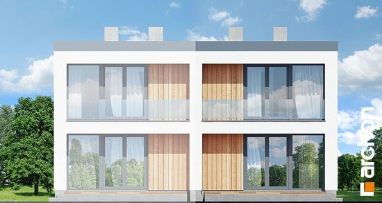 Проект дома Дом в тунбергиях 4 (б) - 6 Двухэтажные дома в Украине