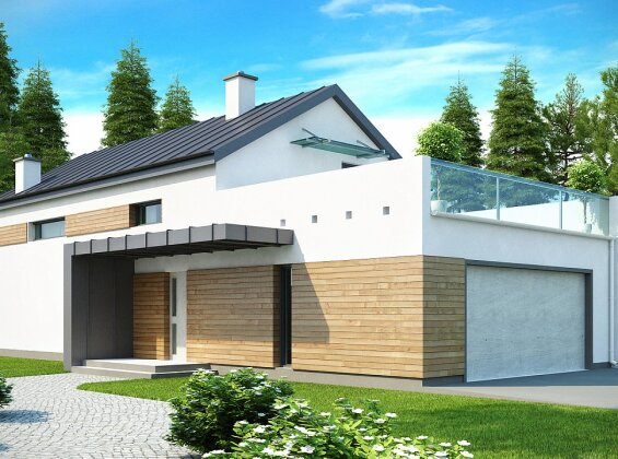 Проєкт будинку Ux60