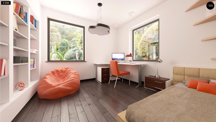 Проект дома U241 - 18 Одноэтажные дома в Украине