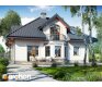Проєкт будинку Будинок в тим'яні 10 (П) - З мансардним поверхом дома в Україні