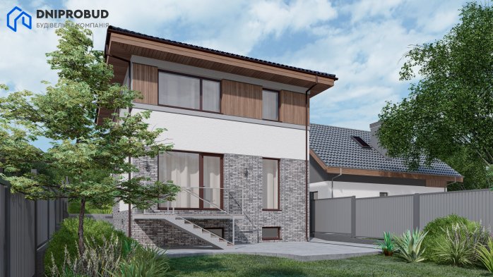 Проєкт будинку Db 24 - Двоповерхові дома в Україні