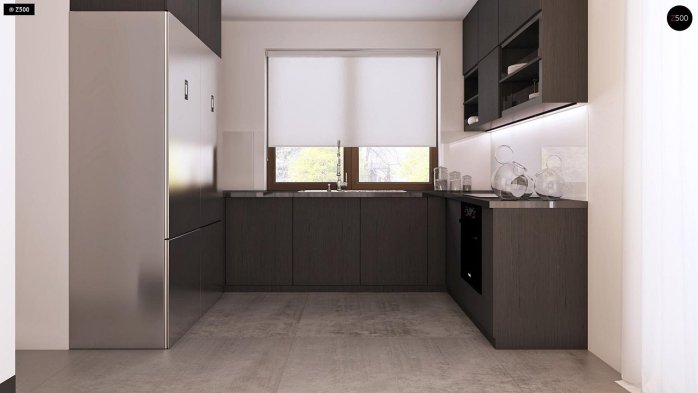 Проєкт будинку U252 - Одноповерхові дома в Україні