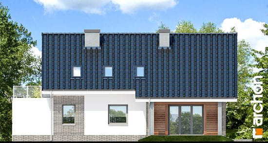 Проєкт будинку Будинок в гейджею (Г2) - З мансардним поверхом дома в Україні