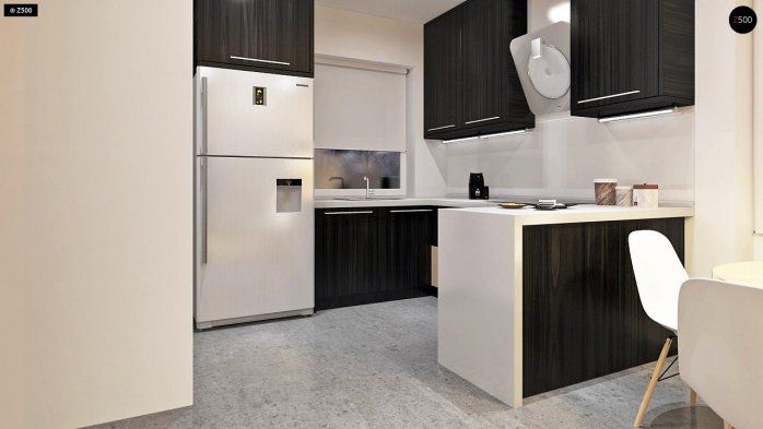 Проект дома U297 GF - 9 Двухэтажные дома в Украине