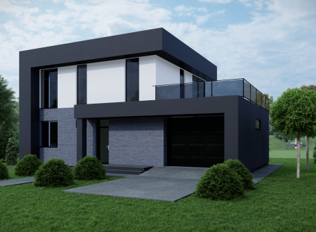 Проєкт будинку DBT 474