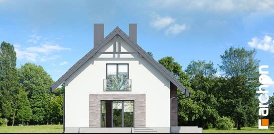 Проєкт будинку Будинок в люцерні 4 вер.2 - З мансардним поверхом дома в Україні