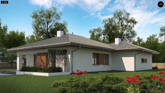 Проєкт будинку U367 - Одноповерхові дома в Україні