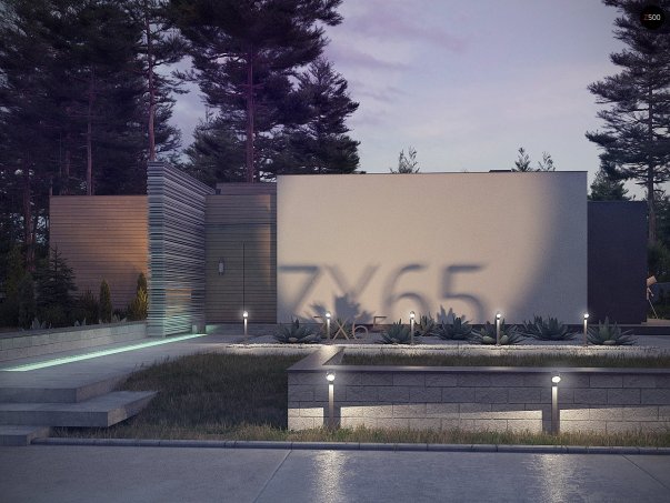 Проєкт будинку Ux65 + - Одноповерхові дома в Україні