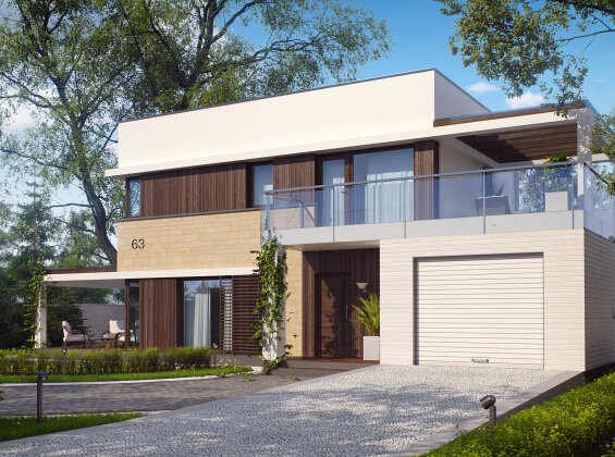 Проект дома Ux63 PK