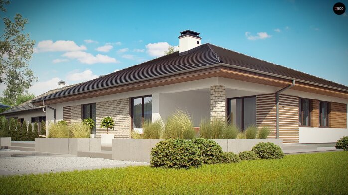 Проєкт будинку U301 S - Одноповерхові дома в Україні