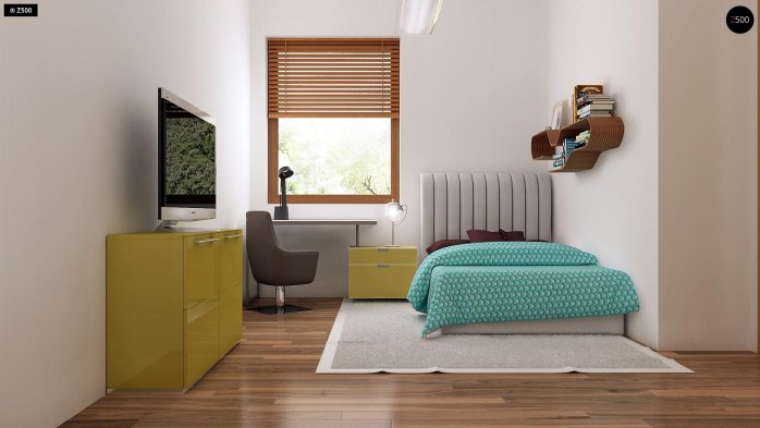 Проект дома U64 - 21 Одноэтажные дома в Украине