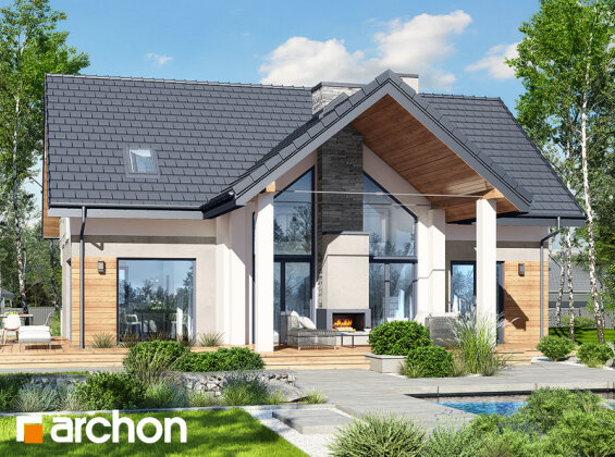 Проект дома Дом под софорой 3