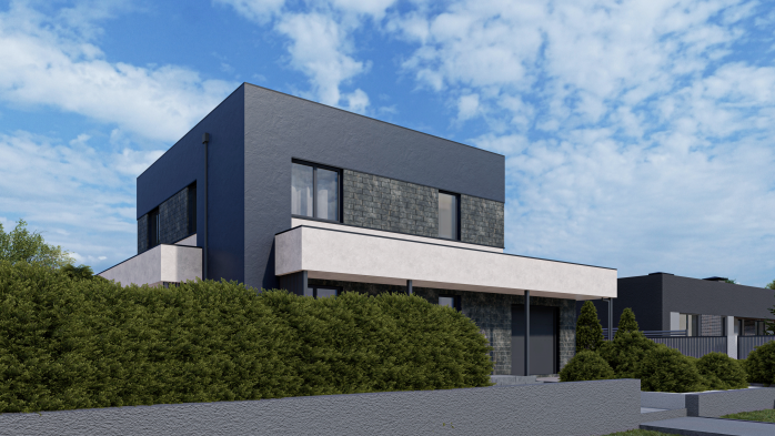 Проект дома Db 18 - 2 Двухэтажные дома в Украине