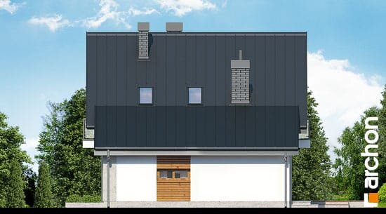 Проєкт будинку Будинок в рододендронах 4 (H) - З мансардним поверхом дома в Україні