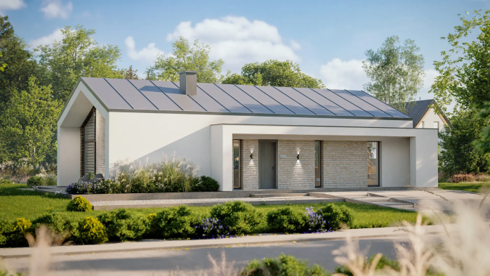 Проєкт будинку U509 - Одноповерхові дома в Україні