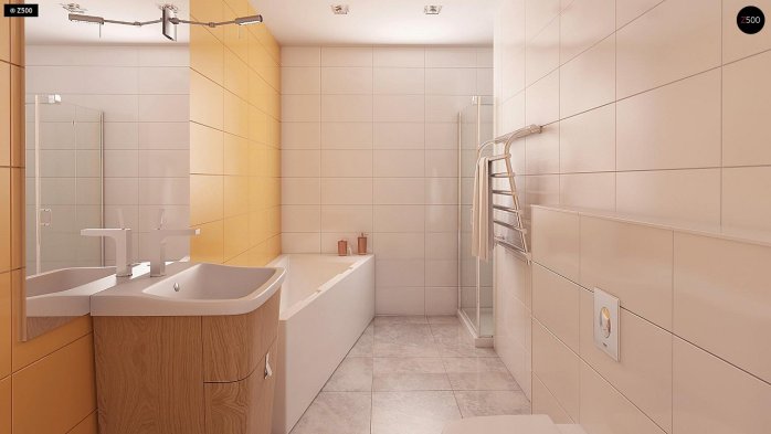 Проєкт будинку U41 - Одноповерхові дома в Україні