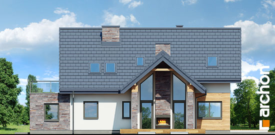 Проект дома Дом в брунерах (Г2) - 6 С мансардным этажом дома в Украине