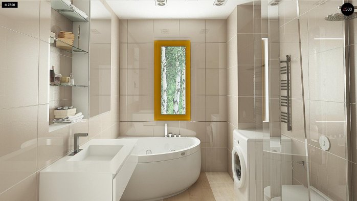 Проєкт будинку U262 - Одноповерхові дома в Україні