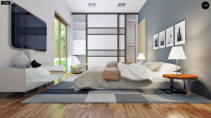 Проект дома Ux105 - 10 Одноэтажные дома в Украине