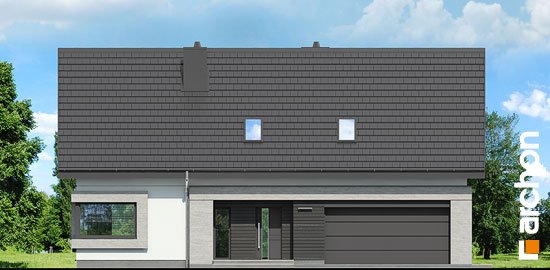 Проект дома Дом в гвоздиках (Г2) - 3 С мансардным этажом дома в Украине