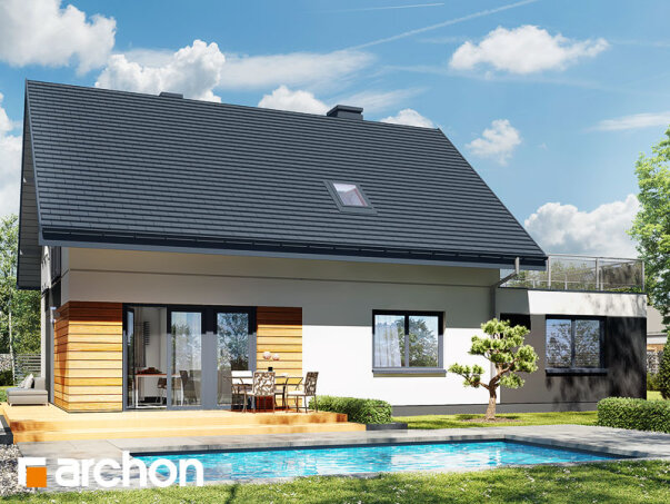 Проект дома Дом в малиновках 11 (Г) - 2 С мансардным этажом дома в Украине