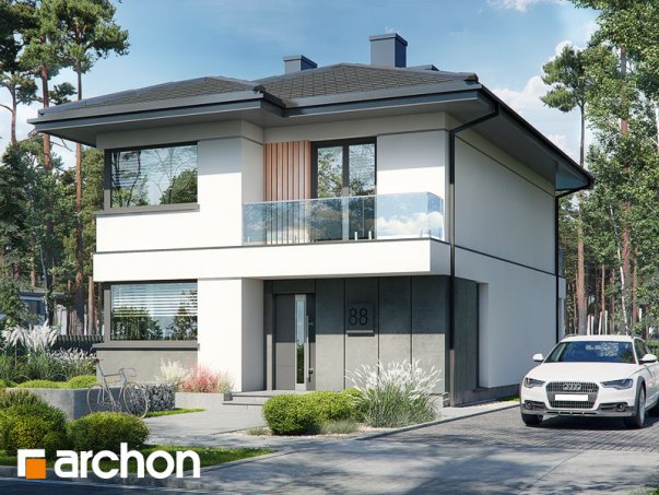 Проект дома Вилла Юлия 16 - 1 Двухэтажные дома в Украине